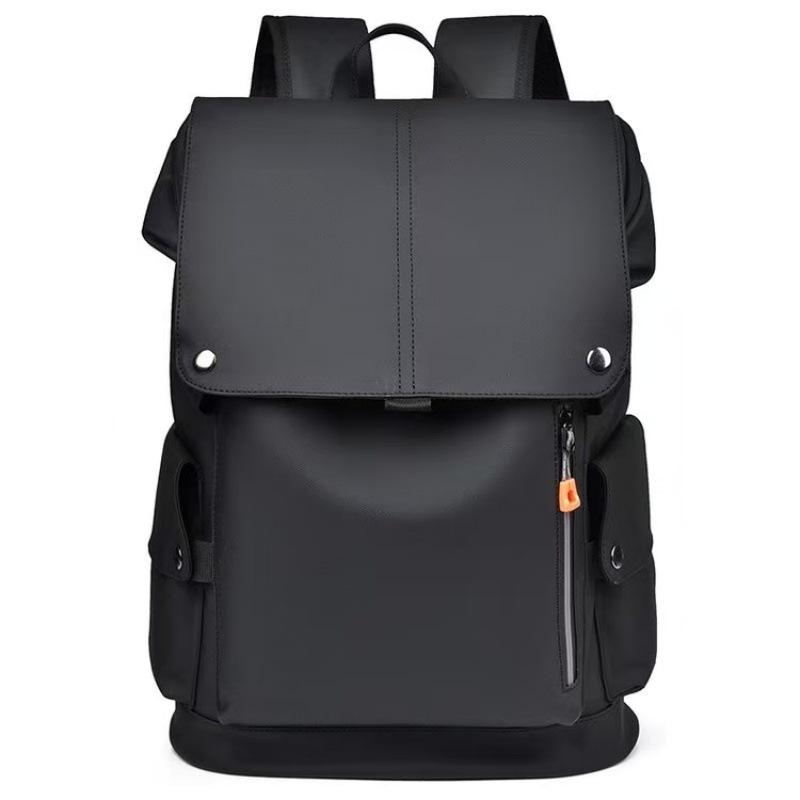 Men s Large Capacity Casual School & Travel Backpack with Customizable Logo чёрный