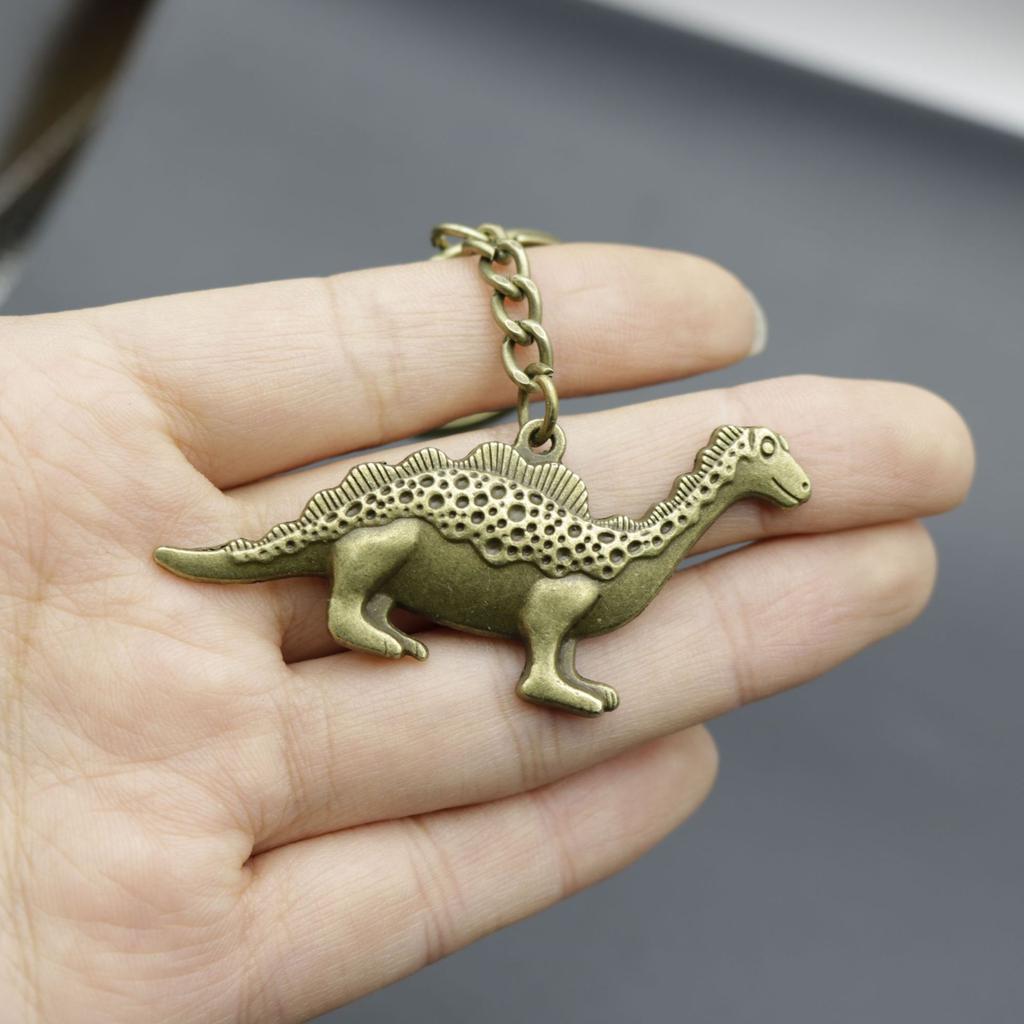 Bijuterii de vânzare fierbinte, pandantiv cu breloc de dinozaur minimalist