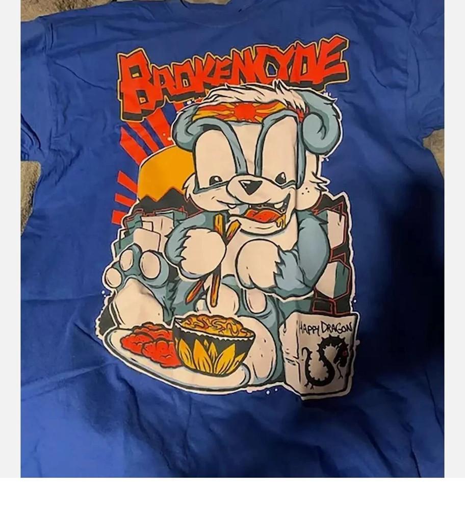Vintage BROKENCYDE Band T-shirt Short Sleeve unisex PN072 Unisex T-Shirt