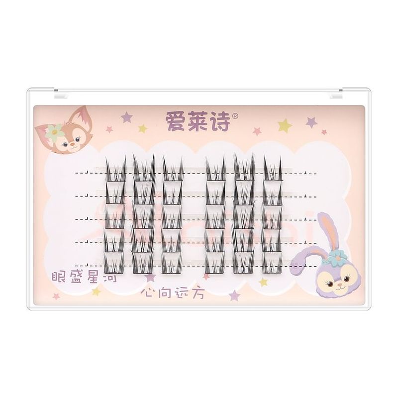 Choyu - Cat Eye Multipack False Eyelashes Cluster