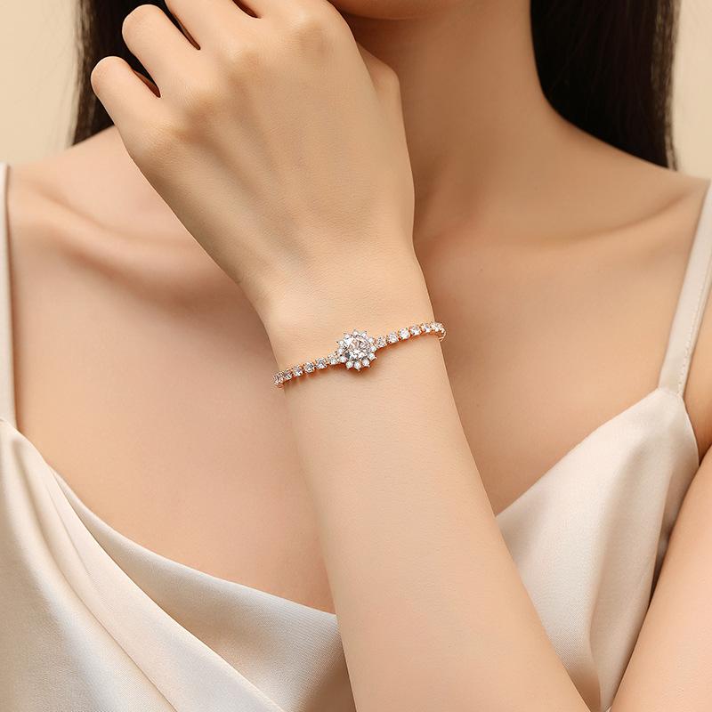 

Браслет Super Flash Sunflower для женщин, легкий, роскошный, стиль Niche Ins