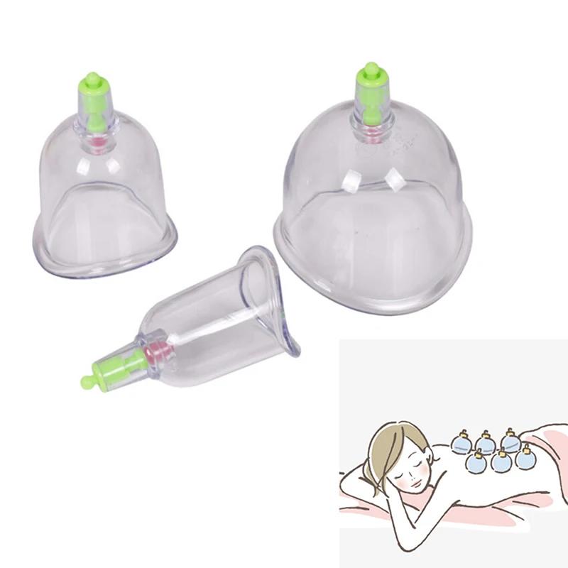 

3 Pcs set Thickened explosion-proof Curved Vacuum C1 Cups Cupping for Joint Suction Chinese Massage Traditional