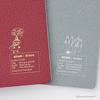 Dress Notebook MOOMINxkleid 2mm Grid Notebook Red/little Me B6 2mm Grid 8916-01