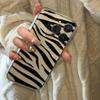 Amusing Zebra Pattern Silicone Phone Case For iPhone 16 15 13 Pro Max 13 12 11 Pro X XR XS MAX 14 Plus Y2k Soft Anti Fall Cover