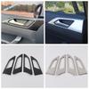 Inner Door Handle Bowl Decoration Cover Trim Kit Fit For VW Volkswagen Polo     - 2025 Car Styling Accessories