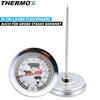 THERMOX Meat Thermometer Grill Steak Roast Oven Thermometer Stainless Steel
