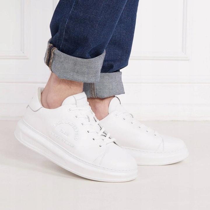 Karl Lagerfeld Men' Shoes White Kl52539-01W 44