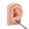 1 Pair Silicone Ear Model Flexible Soft Reusable Simulated Human Skin Silicone Piercing Model Flexible Ear Model Soft Ear Model