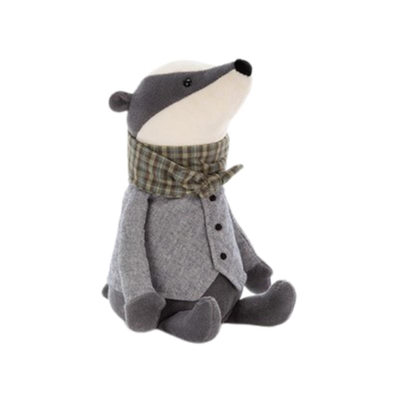 JELLYCAT Forest Animal Collection Badger Dolls Plush Doll 23cm Height