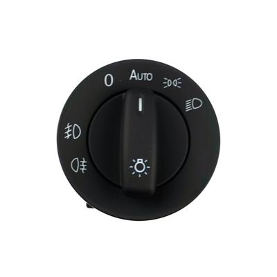 ESC EDP189 Headlight Control Switch Knob with Auto For VW Seat Skoda:1KO 941 531 N