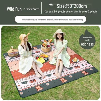 Tragbare Picknickmatte für den Außenbereich