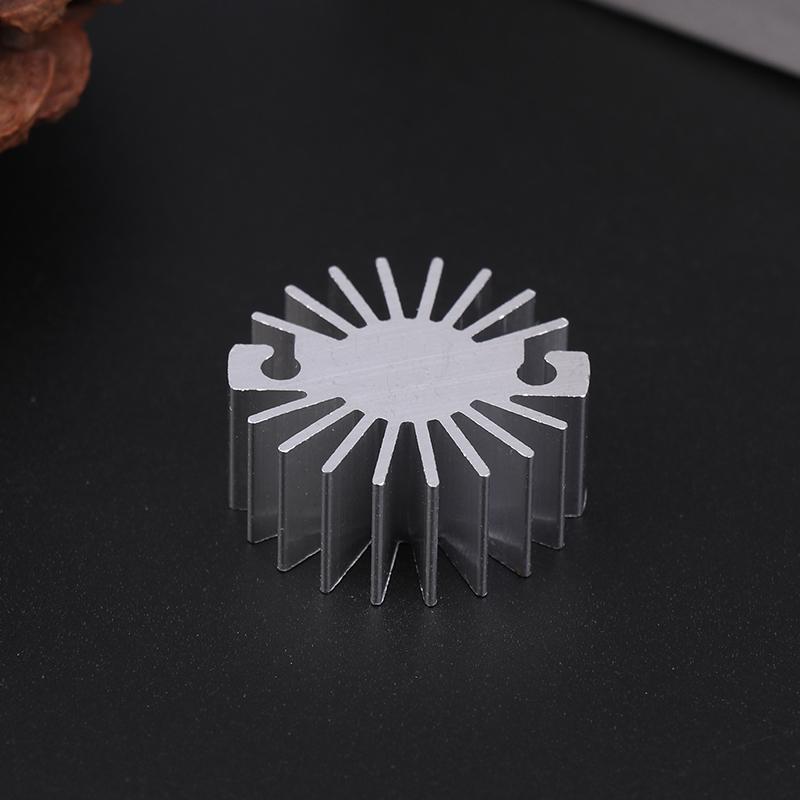 23mmx10mm LED Of Enkele Chip Koellichaam Radiator Aluminium 1W Koellichaam Radiator Voor Huishoudelijke Lamp Radiator Vervangbaar