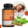 Bio Ashwagandha Kapseln 1600mg Mit Schwarzem Pfeffer, Vegan GVO-frei 120 Kapseln Nahrungsergänzungsmittel