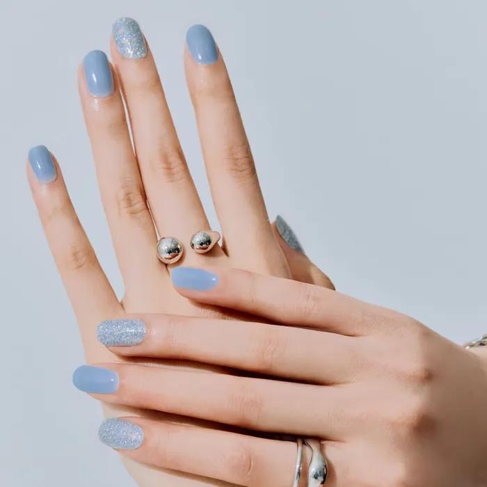 Ice Sky Gel Nail