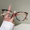Vintage Cat Eye Anti Blue Light Optical Lens Glasses Women Luxury Myopia Customize Prescription Photochromic Eye Glasses Frame