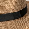 Stylish and Protective Panama Hat with A Wide Brim, Perfect for Men and Women To Wear on Sunny Days At The Beach