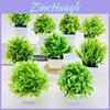 Modern Artificial Green Plant Potted Decor For Home Office And Tabletop Display