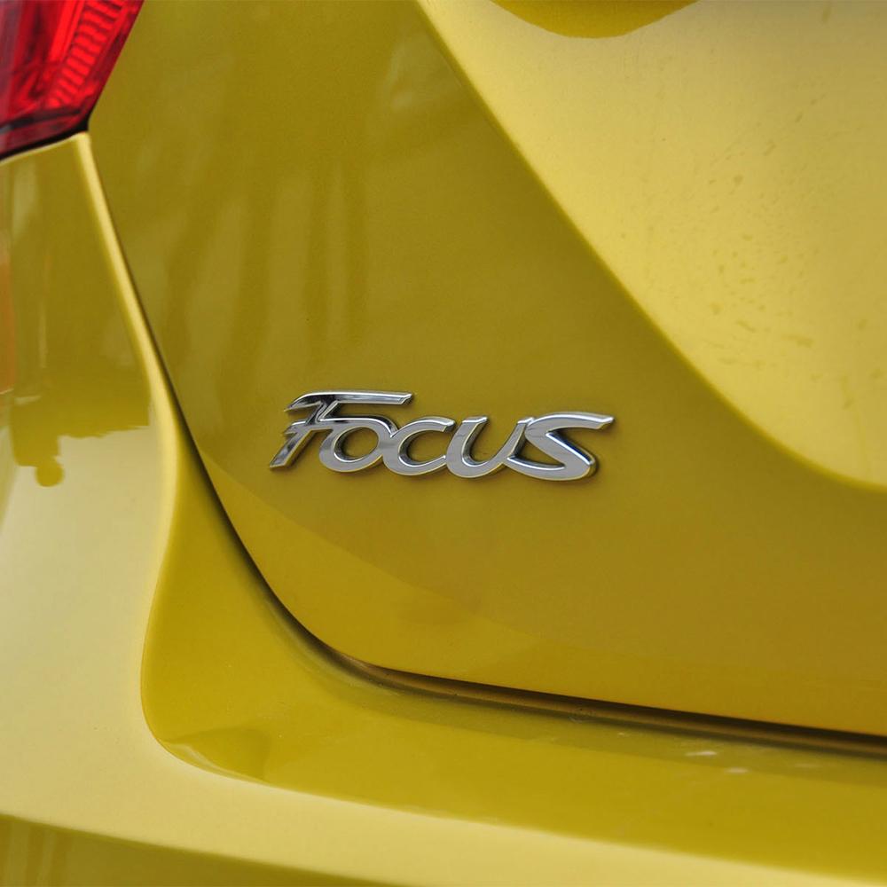 FORD FOCUS FUSION Letter Car Tail Rear Trunk Emblem Sticker Decoration For Ford 2 Focus Logo MK3 MK6 MK7 MK4 MK8 Car Accessories