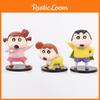 Crayon Shin-chan Actionfigur PVC-Modell Dynamischer Ultra-Held Sammlerspielzeug
