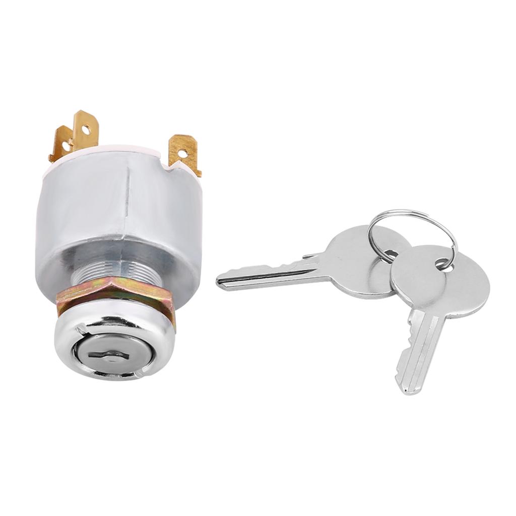 12V Universal Car Auto 3 Position ON OFF Start Ignition Switch Controls W 2 Keys SPB501
