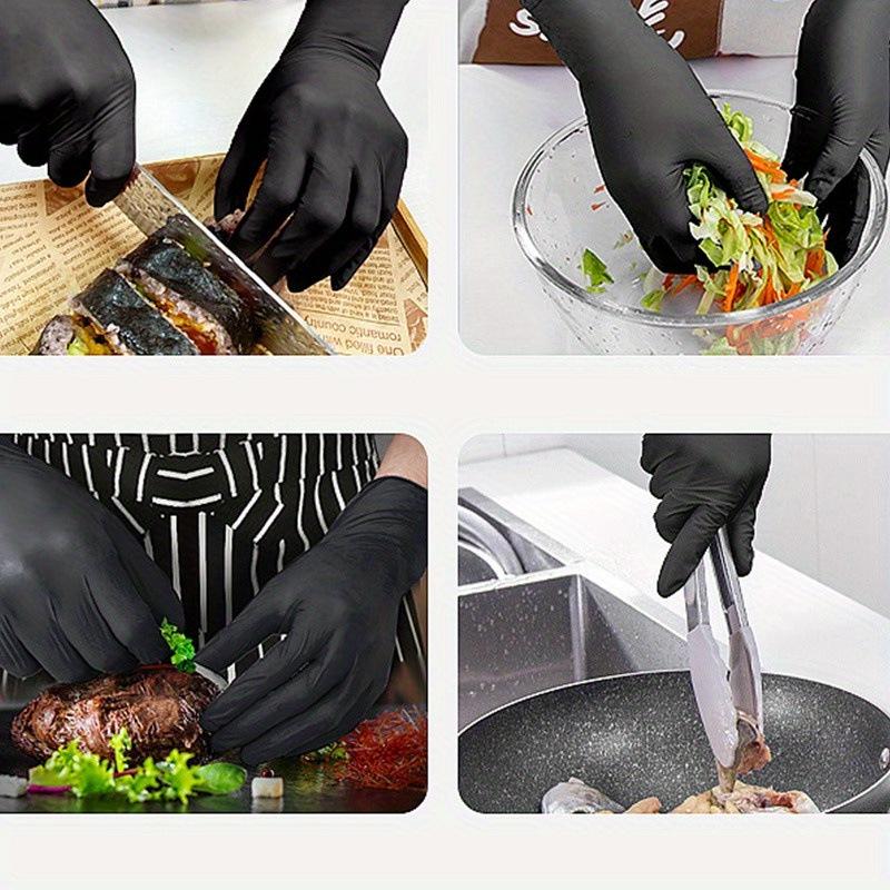 Food-Grade Oil & Acid-Alkali Resistant Disposable Nitrile Gloves