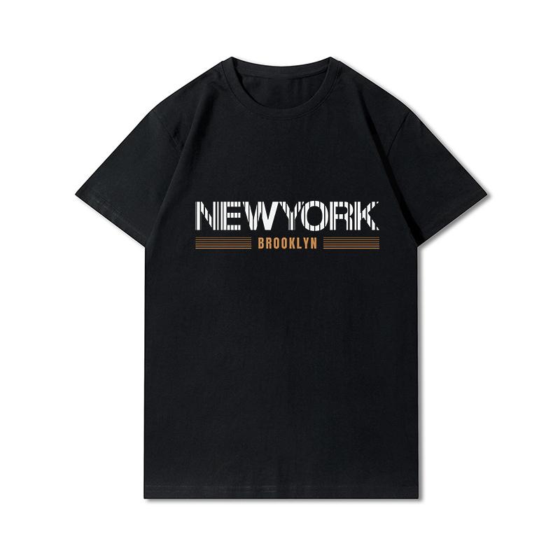 T-shirt Grafica Harajuku Vintage Anni '90 Magliette Donna Brooklyn Estive Oversize Streetwear Top Gotici Punk