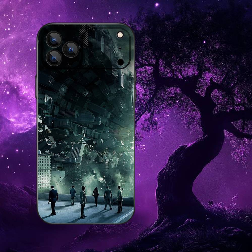 Movie I-Inception Phone Case For iPhone 17,16,15,14,13,12,11,Pro,Max,Plus,E,SE4,Air,Mini Black Soft Funda