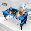 Pet Bathing Support System Grooming Hammock with Stand, Dog Hammock, Foldable Bath Holder for Restraint Net Small & Medium Pets, Adjustable