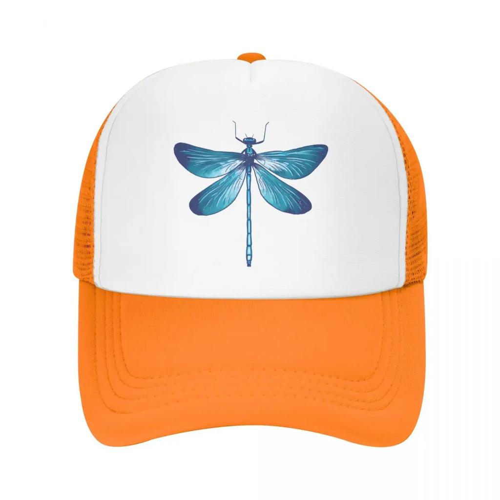 Custom Classic Dragonfly Baseball Cap Unisex Women Adjustable Trucker Hat PerforUnisexce Snapback Caps