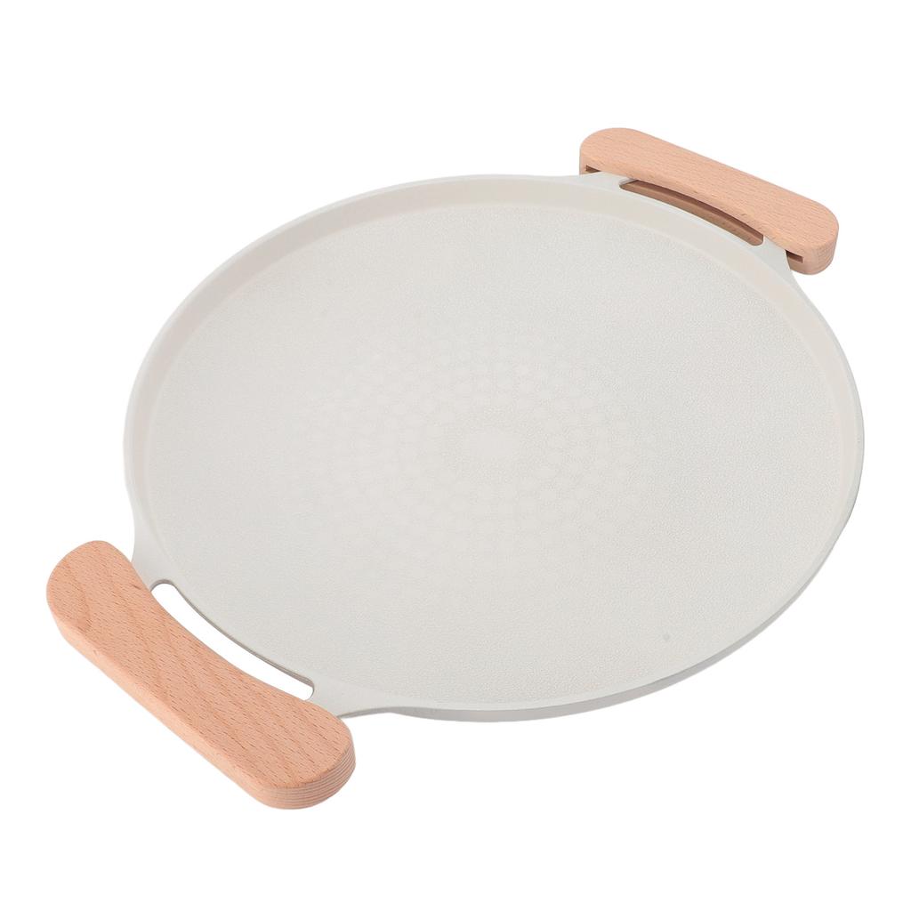 Korean BBQ Grill Pan Anti Stick Versatile Aluminum Stovetop Grill Plate with Handles for Indoor