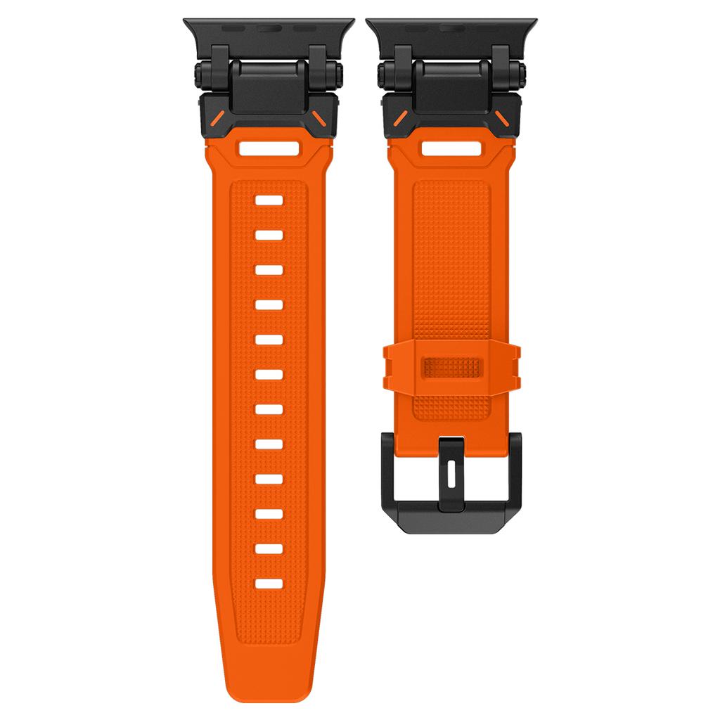 Silikonarmband+TPU-Hülle für Apple Watch Armband Ultra2 10 46mm 49mm 44mm 45mm Schutzhülle Armband für IWatch Serie 9 8 7 6 SE