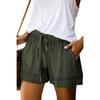 Womens Loose Mini Drawsing Shorts Ladies Loungewear Running Gym Plain Pants