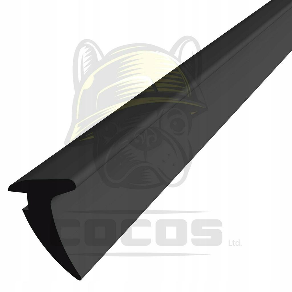 Seal for PVC windows S-396 BLACK 1m