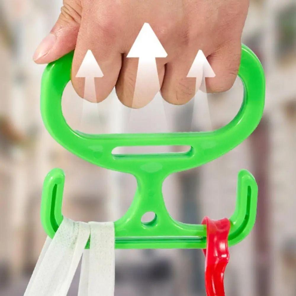 Multi Purpose Holder Handle Carrier Anti Pinch Handle Ergonomic Design Shopping Bag Handles Secure Grip Convenient Grip