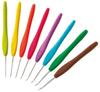 Clover Crochet Hook Multiple "Amure" Set, Colors, 43-321