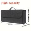 Протиковзкий Відділення Організатор для Зберігання в Багажнику Інструменти Сумка для Зберігання в Автомобілі Організатор для Багажника Автомобіля М'який Фетровий Ящик для Зберігання Автомобільні Аксесуари Новий