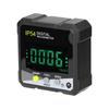 A84X-IP54 4X90° Portable Digital Inclinometer LCD Backlight Digital Protractor Slope Meter Digital Angle Ruler Reusable (Yellow)