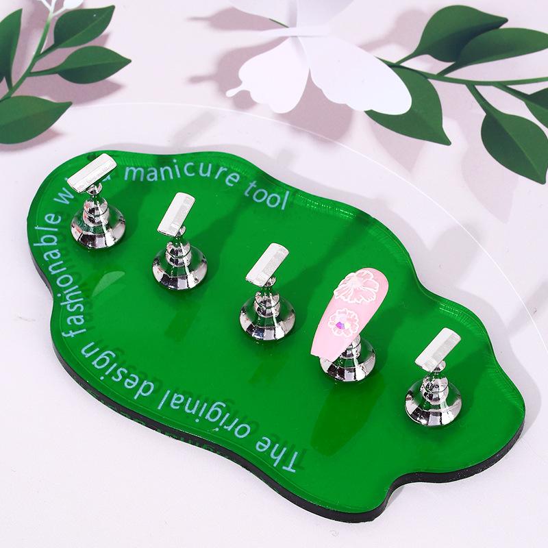 

Прилив В Поддержка Ногтей Нейл-арт Практика База Поддержка Ногтей Магнитное Всасывание Ин Ветер Новичок Ношение Ногтевой Пластины Металл Шахматы