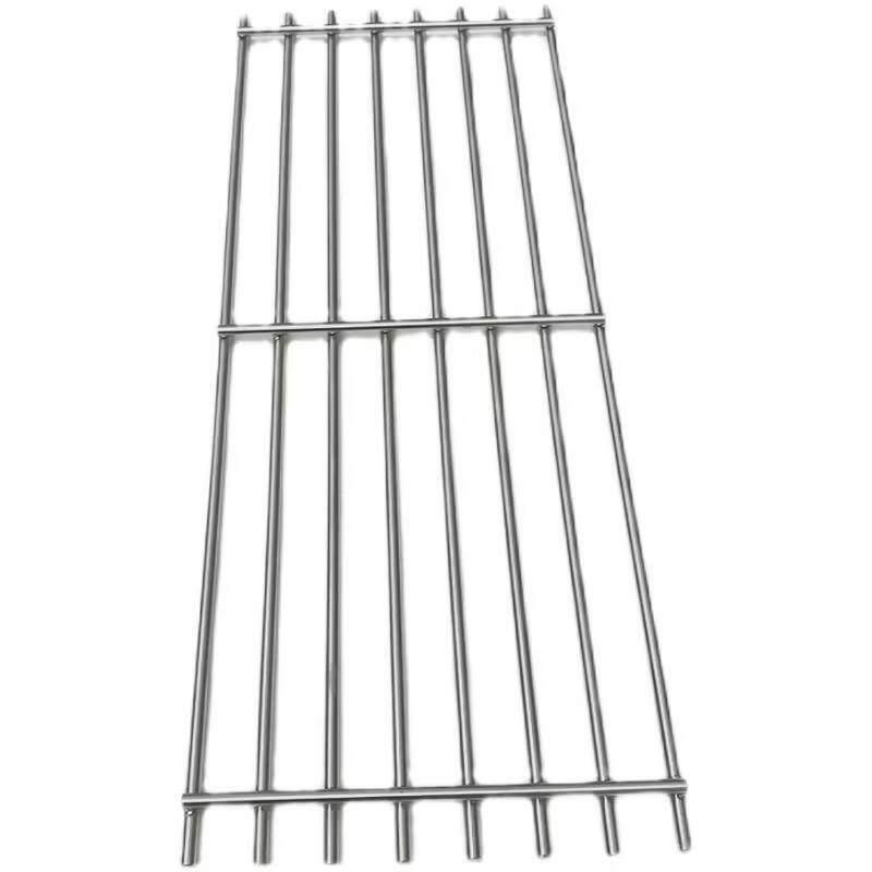 Yuzhu XUN Rectangular Stainless Steel BBQ Grill Net with Legs