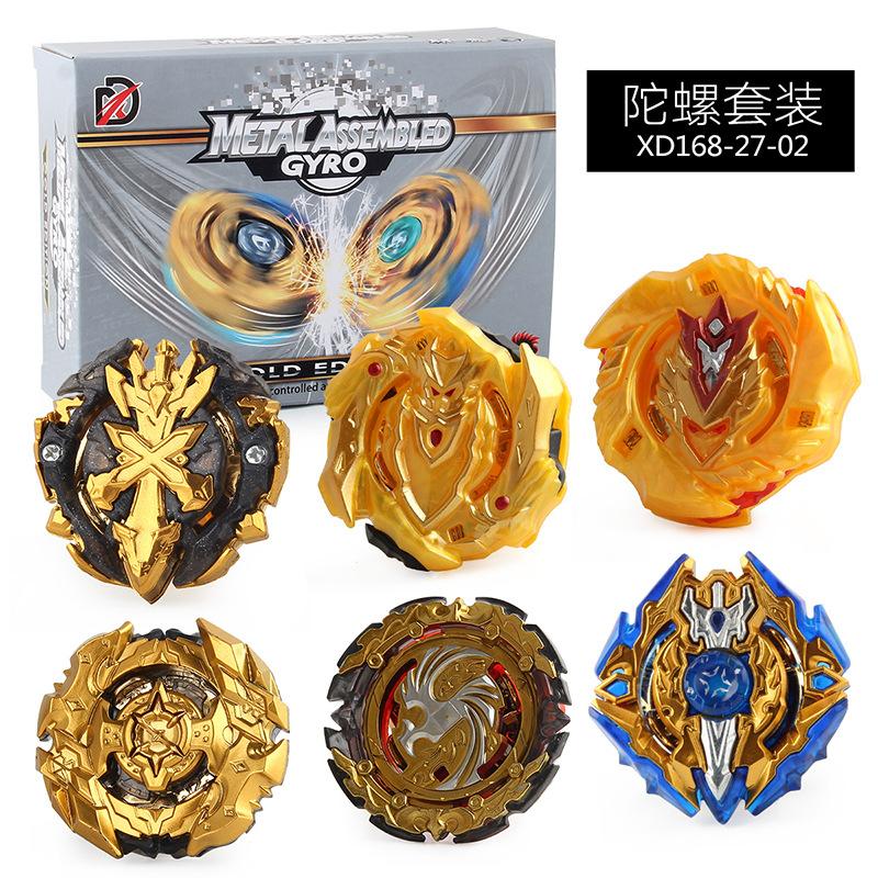Edition Special Alloy Spinning Top Set With Six Incredible Tops And Dual Launchers
