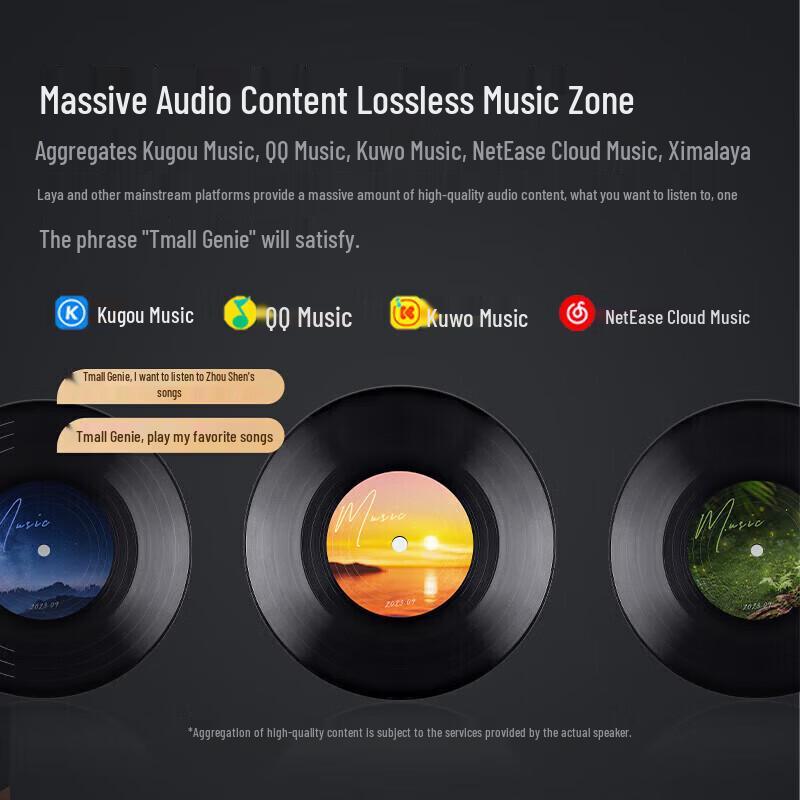 Tmall Genie X6 Smart Bluetooth AI Speaker CN plug (adapter included)