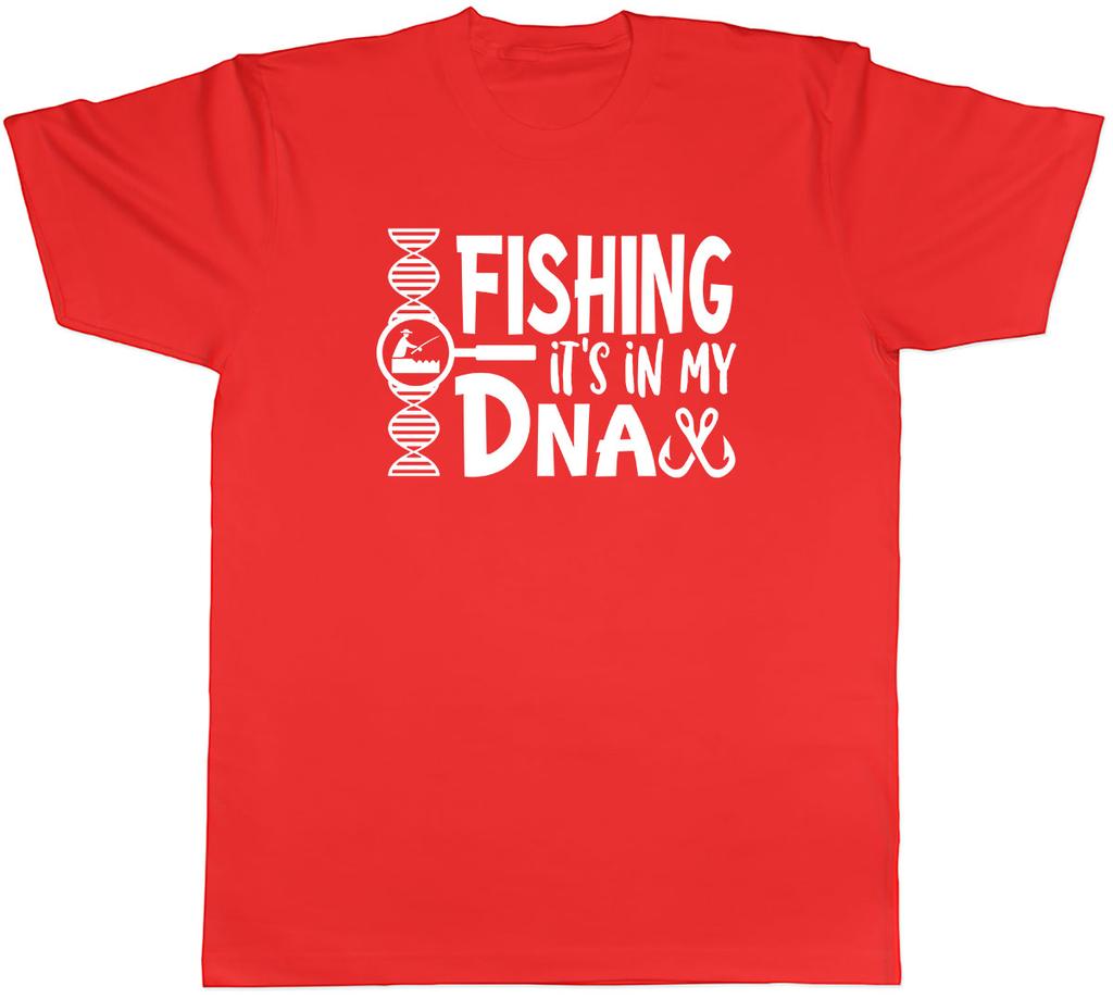 Fishing Its In My DNA Unisexs Unisex TShirt Tee