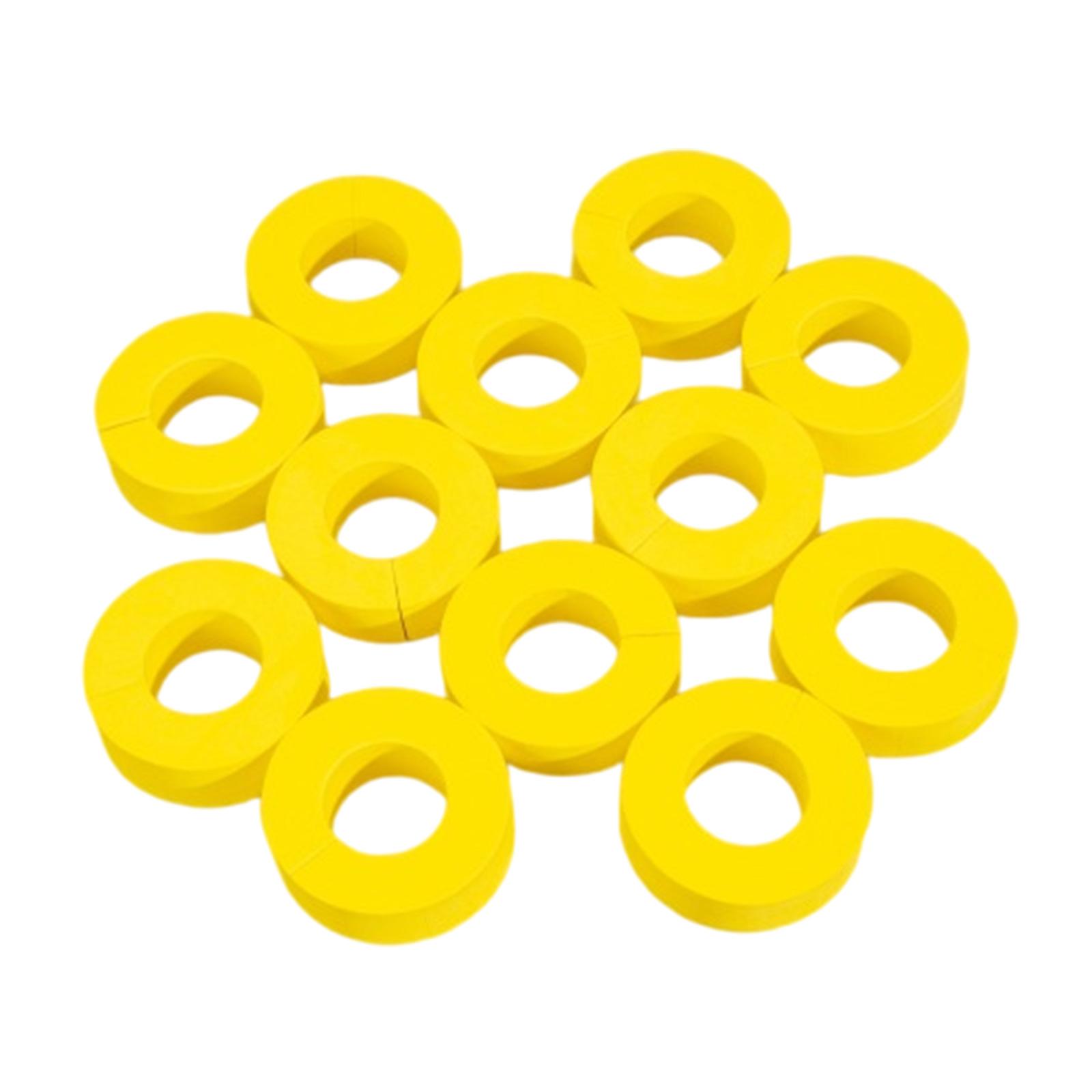 

12 шт. безнагревные бигуди безнагревные бигуди губка С-образные бигуди бигуди для волос самодельные многоразовые бигуди для эффекта выдувания S жёлтый