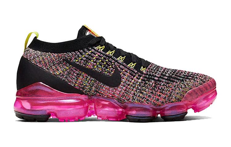 Nike Air VaporMax Flyknit 3 Nero Rosa Esplosivo Donna AJ6910-006