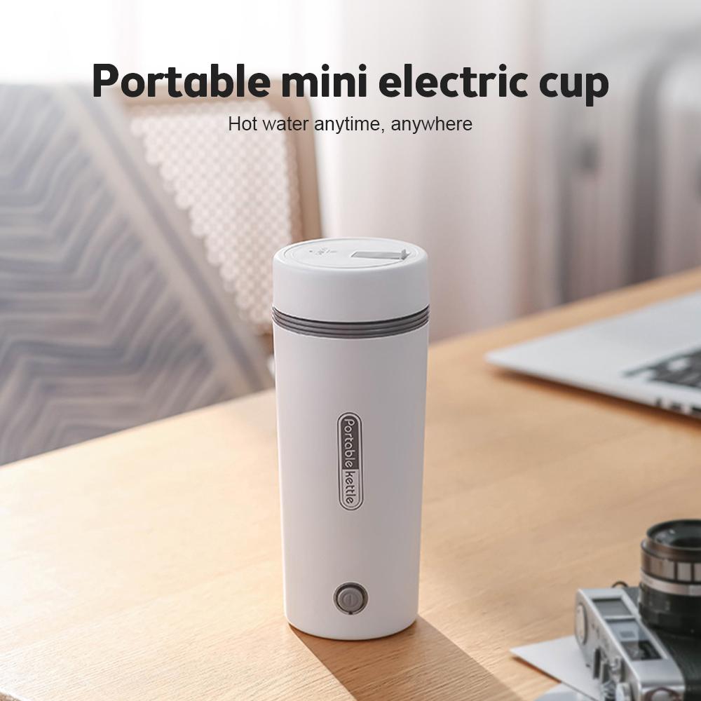 Portable Electric Kettle for Boiling Water 1.5Cup Small Tea Coffee Kettle Water Boiler Food Grade 304 Stainless Steel