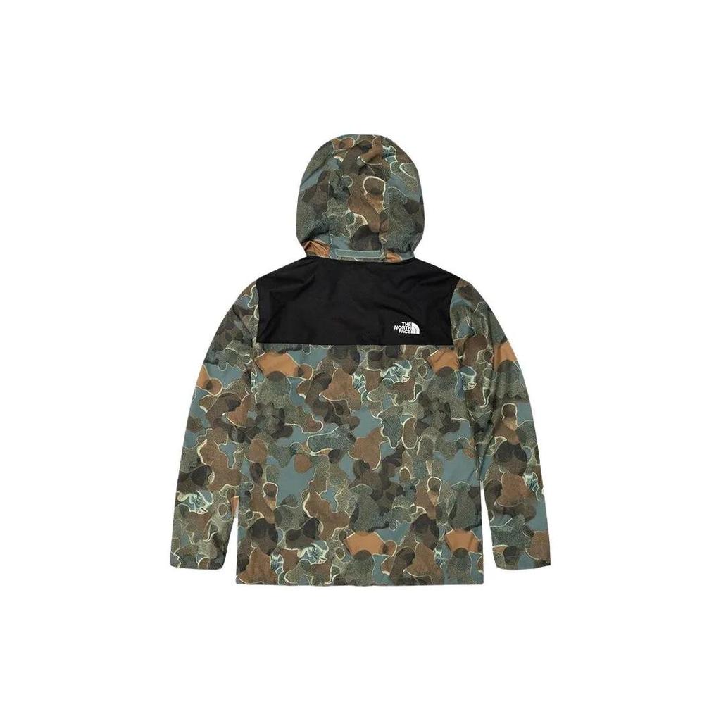THE NORTH FACE SANGRO Breathable Waterproof Windbreaker Jacket Men's Green (Unisex) Windbreaker Jackets NF0A7WCU OTC