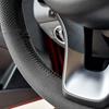 Suede Black Steering Wheel Cover For VW Golf 4 MK4 2000 2001 2002 2003 2004