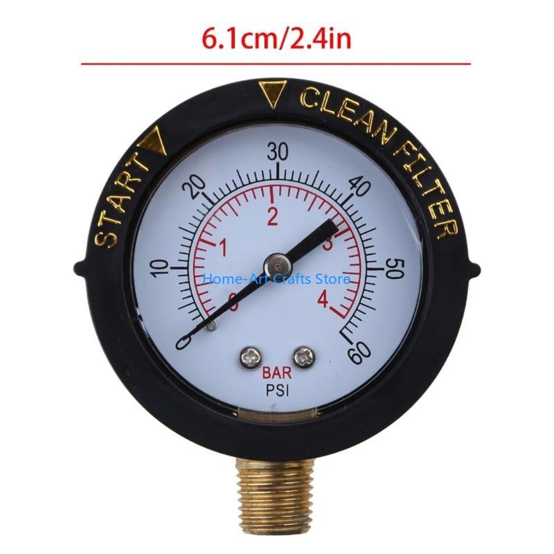Y3NA Compact Pressure Gauge 0-60 PSI 190058 Replacement for Pentair- & Pool