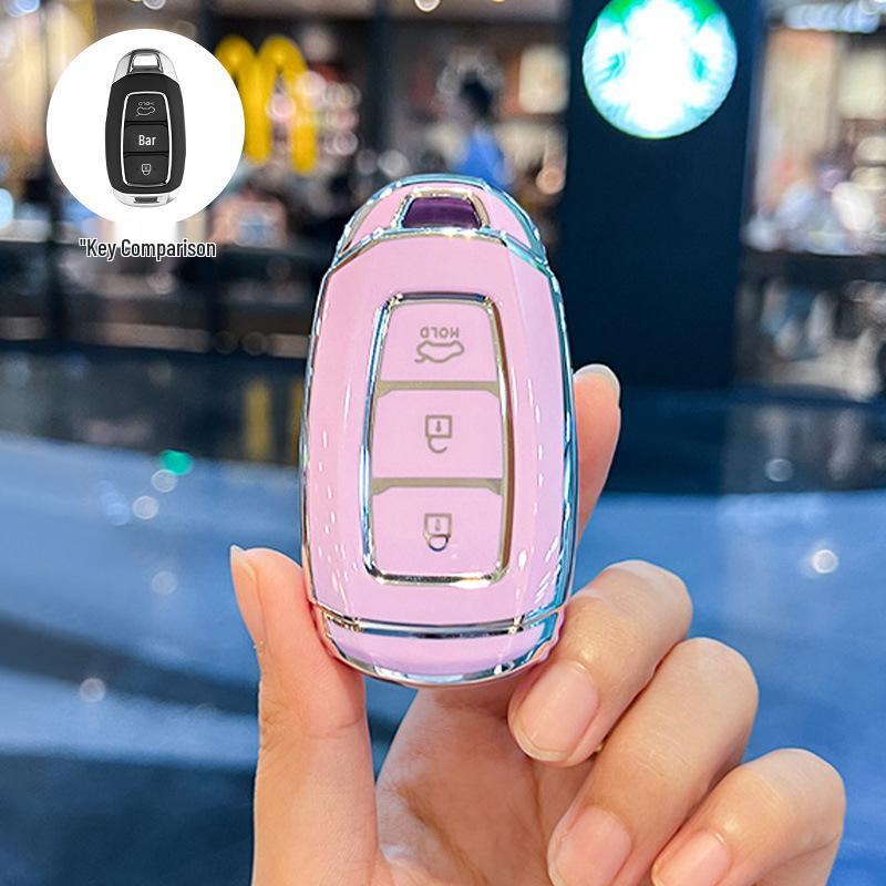 Modern ix35, Elantra ix25 Key Case: Compact Car Shell Buckle for Elantra, Lingdong, Mingtu, Langdong & Verna Models