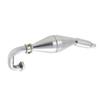 Perfeclan 15003 Aluminum Exhaust Pipe for RC HSP FG 1:5 Monster Truck Car, Silver - Expert Recommended